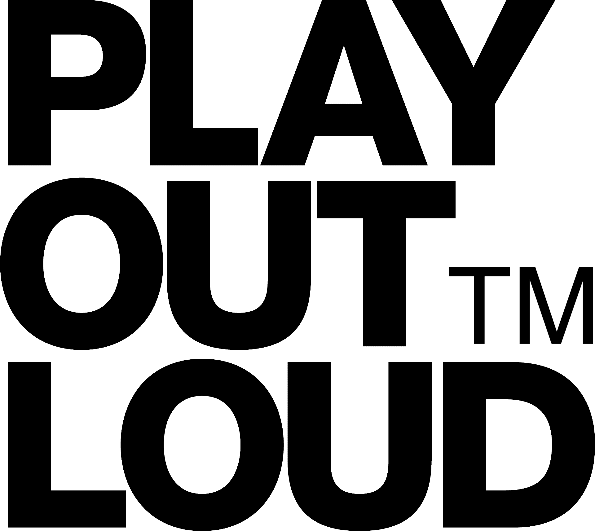 PLAY OUT LOUD登録商標ロゴ